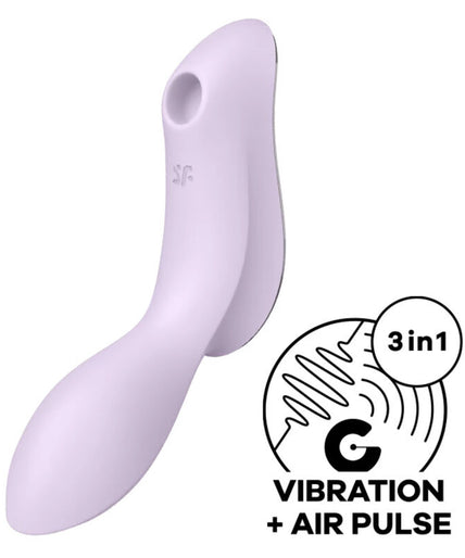 Satisfyer – Curvy Trinity 2 Luchtdruk Vibrator Paars