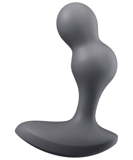 SATISFYER - DEEP DIVER VIBRATING PLUG APP GREY