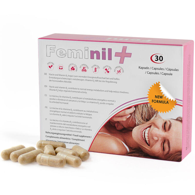 500 Cosmetics – Feminil+ Female Sexual Libido Enhancement - 30 Capsules