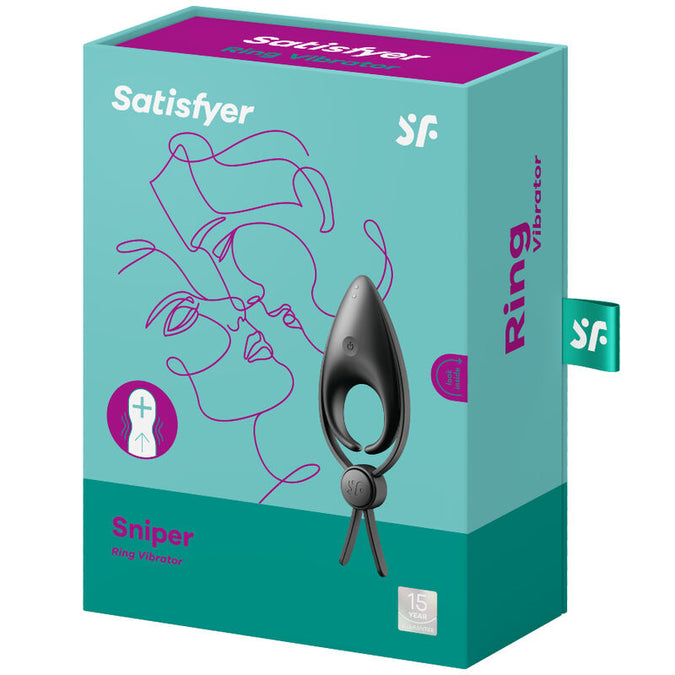 Satisfyer – Sniper Ring Vibrator Schwarz