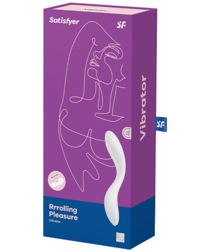 SATISFYER - RRROLLING PLEASURE GSPOT VIBRATOR WHITE