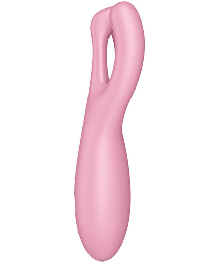 SATISFYER - THREESOME 4 VIBRATOR APP PINK