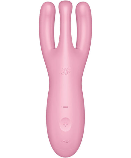 SATISFYER - THREESOME 4 VIBRATOR APP PINK