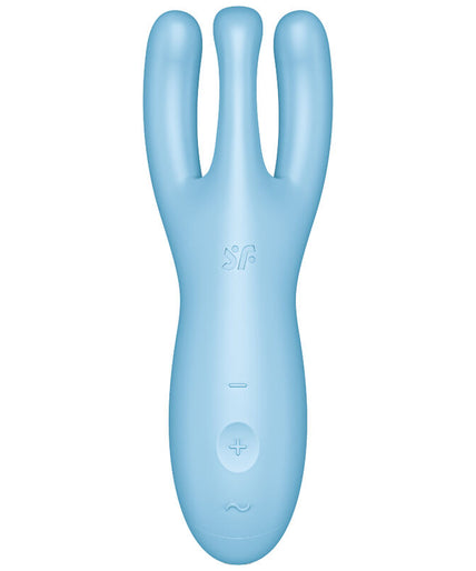 SATISFYER - THREESOME 4 VIBRATOR APP BLUE