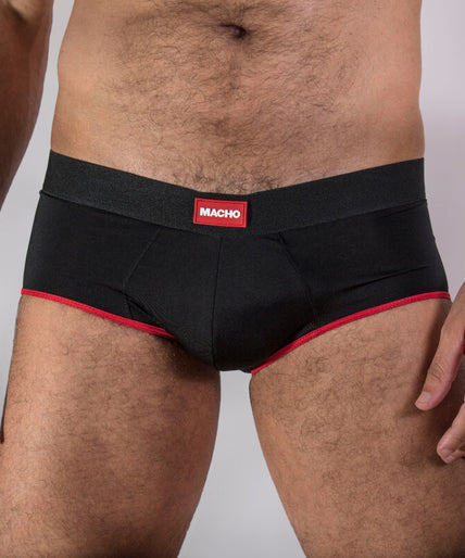MACHO - MS24R SLIP DONKERROOD XL