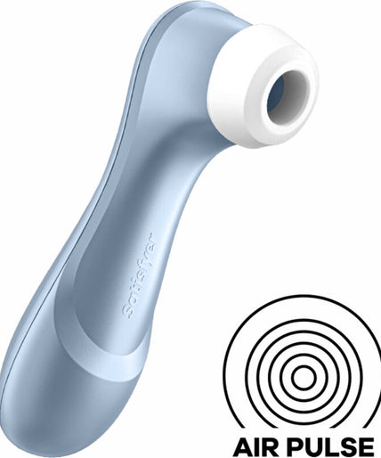 SATISFYER - PRO 2 AIR PULSE STIMULATOR BLUE