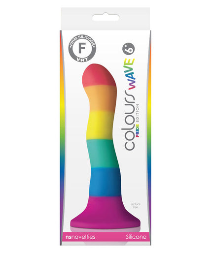 PRIDE - LGBT FLAG DILDO WAVE 17 CM