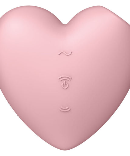Satisfyer – Cutie Heart Air Pulse Stimulator & Vibrator Roze