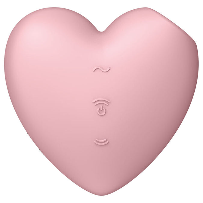 Satisfyer – Cutie Heart Air Pulse Stimulator & Vibrator Pink