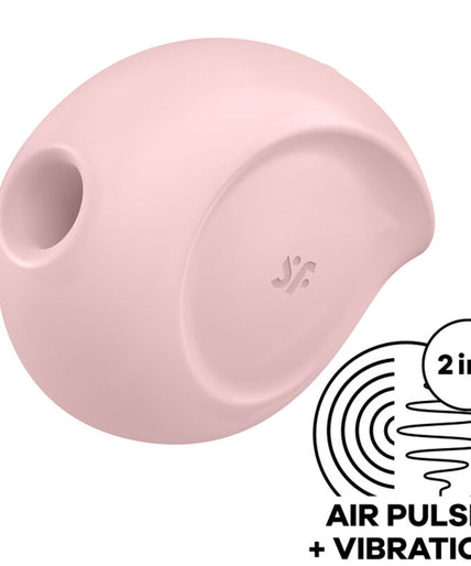 SATISFYER - SUGAR RUSH AIR PULSE STIMULATOR & VIBRATOR PINK