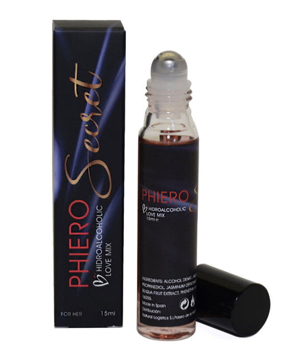 500 Cosmetics – Phiero Secret Natuurlijke Geurloze Combinatie Vrouwelijke Geslachtshormonen 15 Ml
