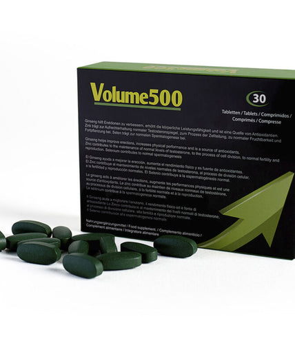 500 COSMETICS - VOLUME 500 VERHOOGT DE KWANTITEIT EN KWALITEIT VAN SPERMA