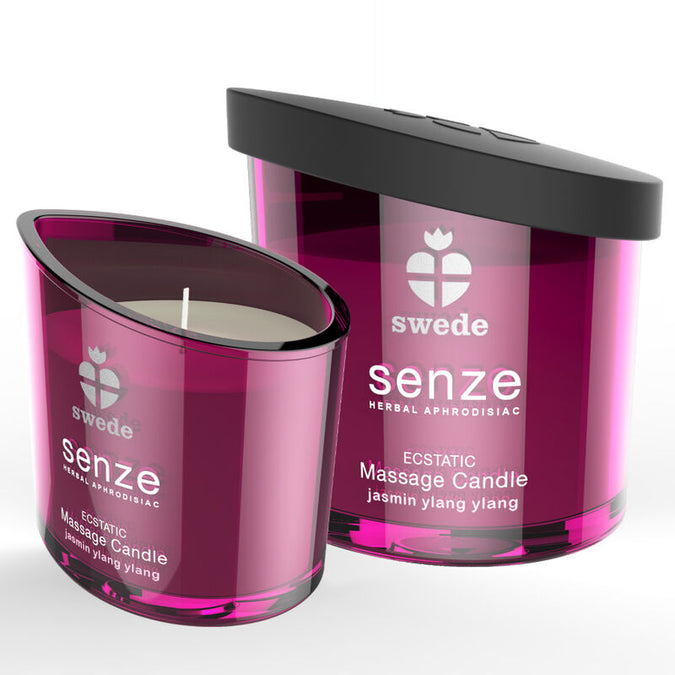 Swede – Senze Ecstatic Massagekaars – Jasmijn, Ylang Ylang
