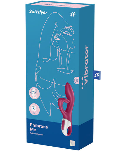 SATISFYER - EMBRACE ME GSPOT VIBRATOR BERRY