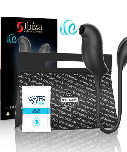 IBIZA - MAGIC CLITORIS SUCTION AND VIBRATION STIMULATOR