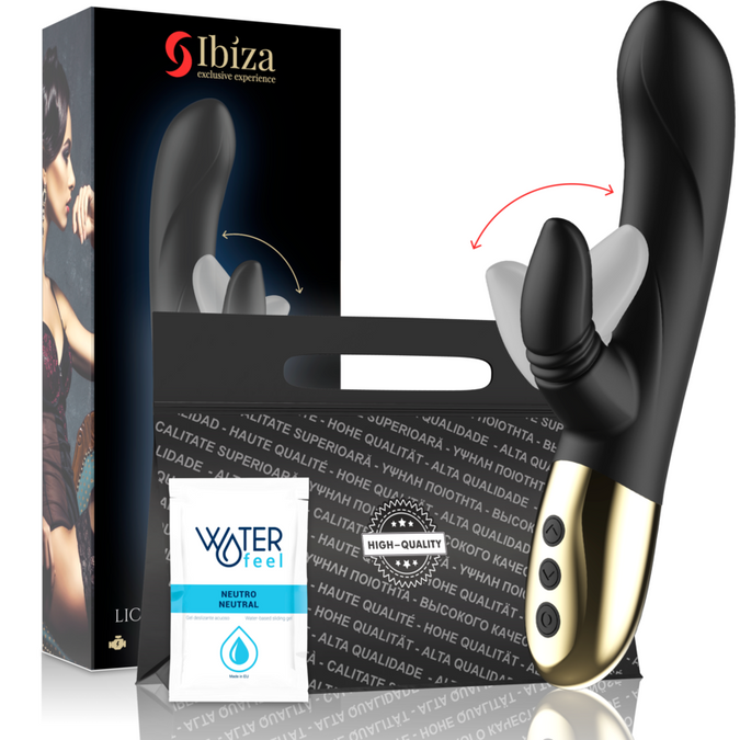 IBIZA - VIBRATOR NIEUWE ERVARING MET LIKKENDE KONIJN