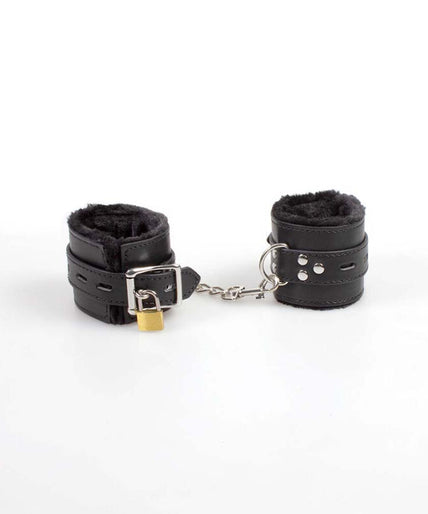 SECRETPLAY - BLACK BONDAGE HANDCUFFS BDSM COLLECTION