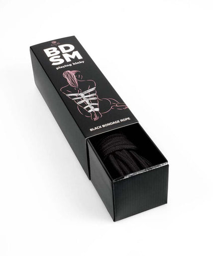 SECRETPLAY - BLACK BONDAGE ROPE BDSM COLLECTION
