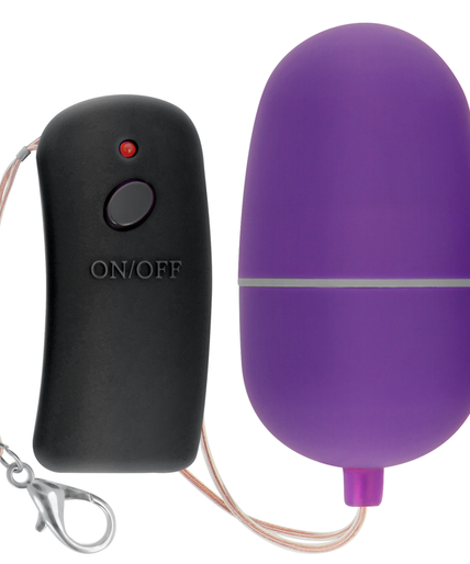 ONLINE - REMOTE CONTROLLED VIBRATING EGG PURPLE