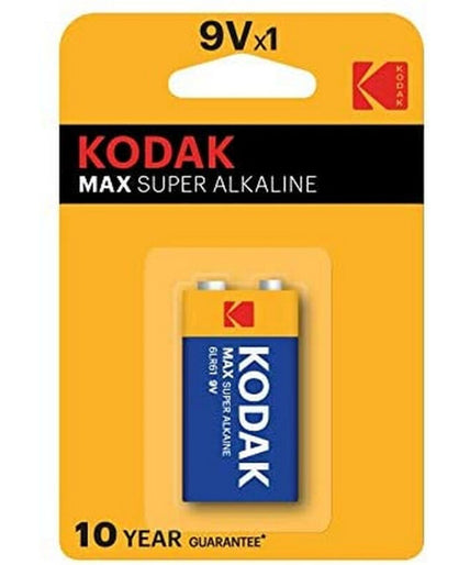 KODAK - MAX ALKALINE BATTERIJ 9V LR61