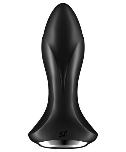 SATISFYER - ROTATOR PLUG 1+ VIBRATING PLUG APP BLACK