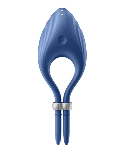 SATISFYER - DUELIST RING VIBRATOR BLUE