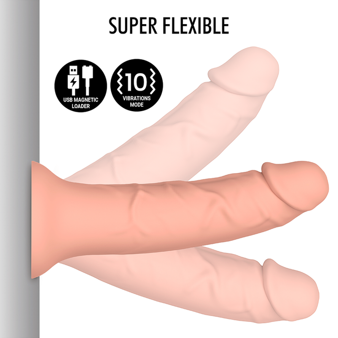 Mythology – Asher Original Dildo S – Vibrator Compatible with Watchme Wireless Technology