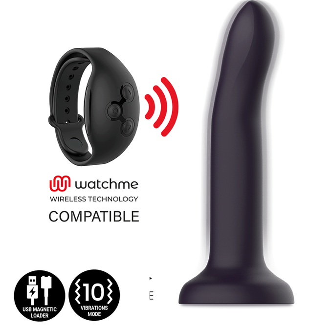 Mythology – Duman Mystic Dildo L – Vibrator Compatibel Met Watchme Draadloze Technologie