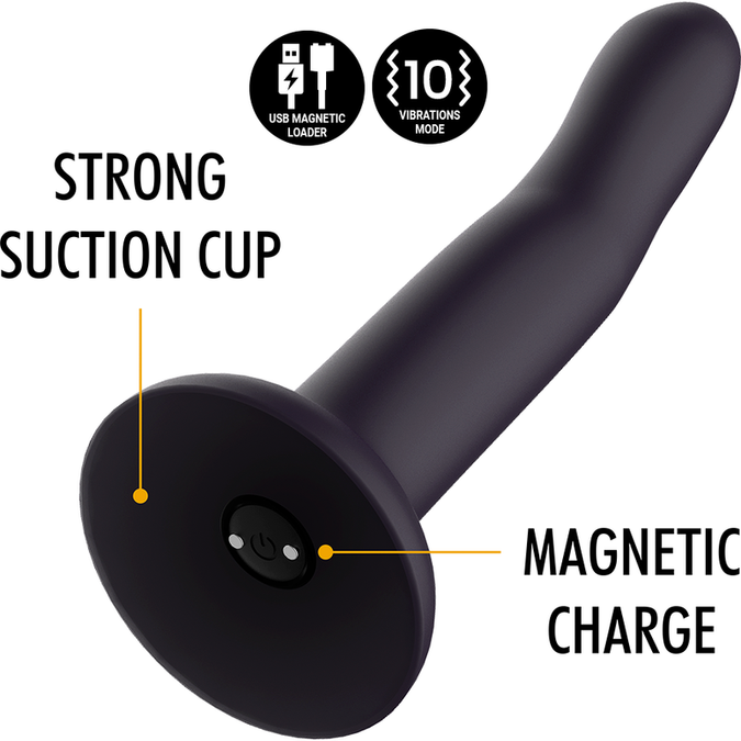 Mythology – Duman Mystic Dildo L – Vibrator Compatibel Met Watchme Draadloze Technologie