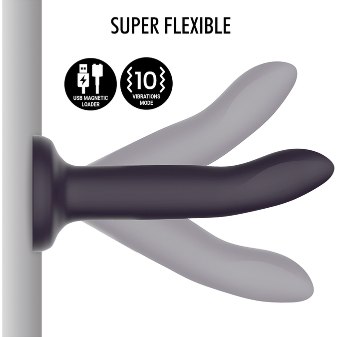 Mythology – Duman Mystic Dildo L – Vibrator Compatibel Met Watchme Draadloze Technologie