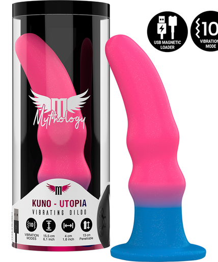 MYTHOLOGY - KUNO UTOPIA DILDO M - VIBRATOR COMPATIBLE WITH WATCHME WIRELESS TECHNOLOGY