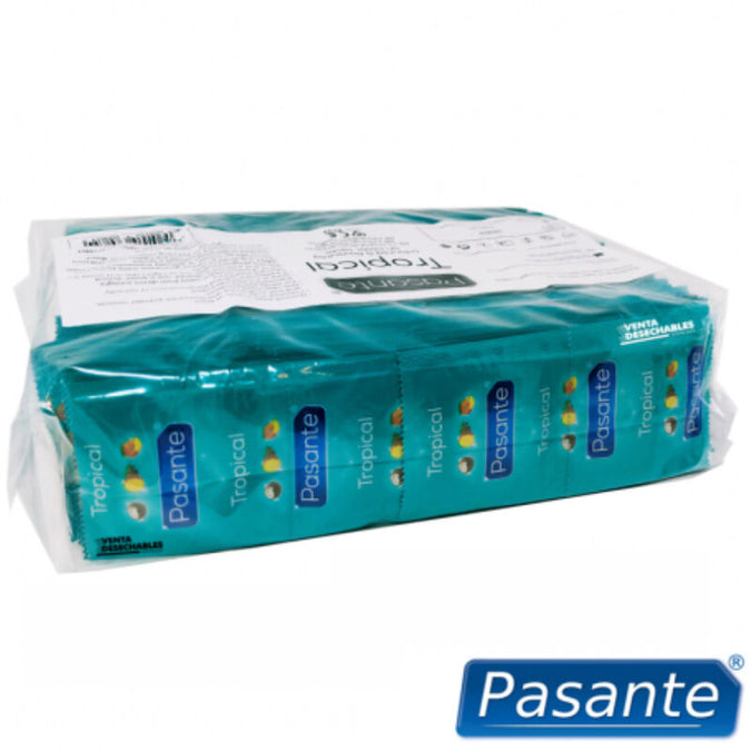 Pasante – Condooms Tropical Zak 144 Stuks