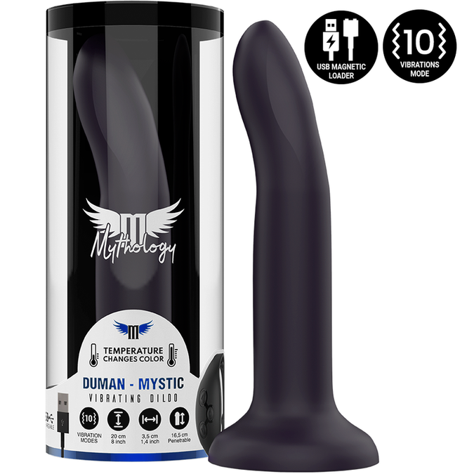 Mythology – Duman Mystic Dildo L – Vibrator Compatibel Met Watchme Draadloze Technologie