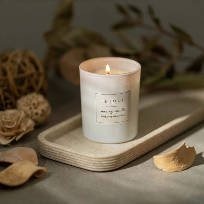JE JOUE - LUXE MASSAGEKAARS - YLANG YLANG & MANDARIJN