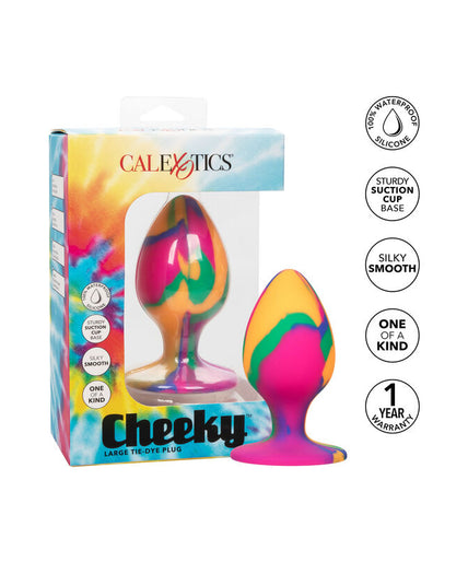CALEXOTICS - CHEEKY LARGE TIE-DYE PLUG ANAL