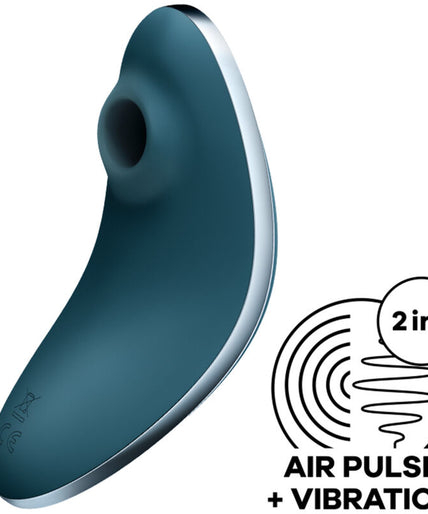 Satisfyer – Vulva Lover 1 Air Pulse Stimulator & Vibrator Blue