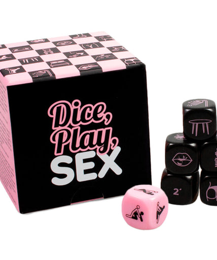 SECRETPLAY - DICE, PLAY, SEX JUEGO DE DADOS (ES/EN/DE/FR/NL/PT/IT)