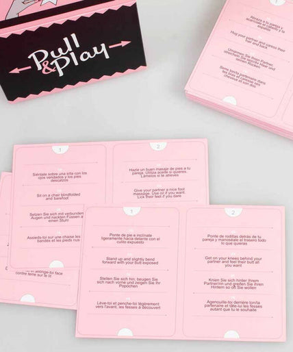 SECRETPLAY - PULL & PLAY CARD GAME (ES/EN/DE/FR/NL/PT/IT)