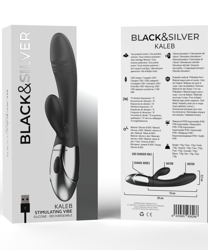 BLACK&SILVER - KALEB STIMULATING VIBE