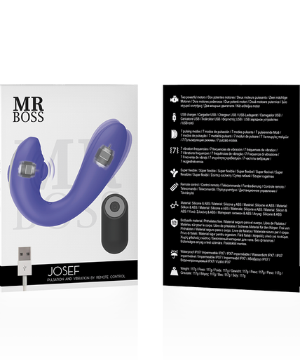 MR BOSS - JOSEF PULSATION & VIBRATION REMOTE CONTROL FOR COUPLES