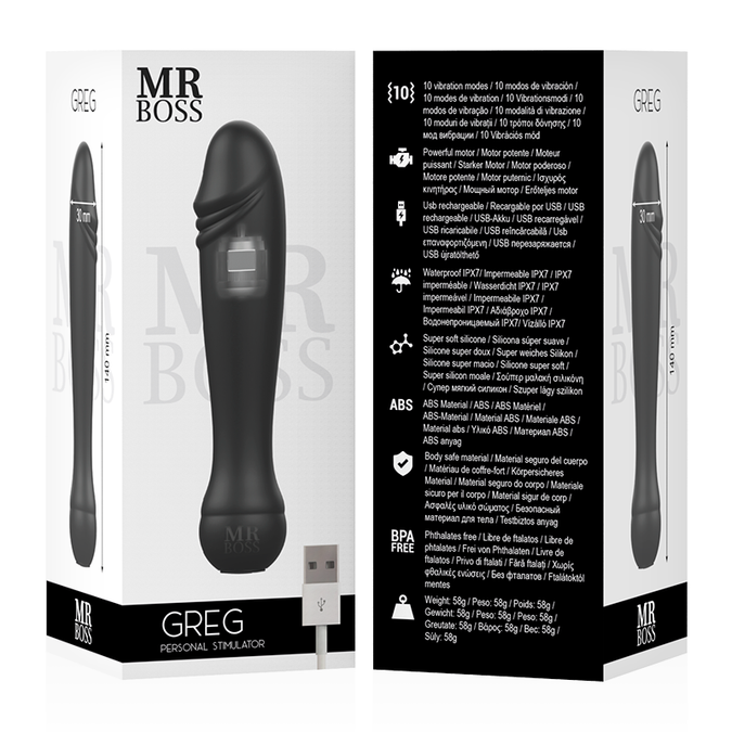 MR BOSS - GREG PERSOONLIJKE STIMULATOR