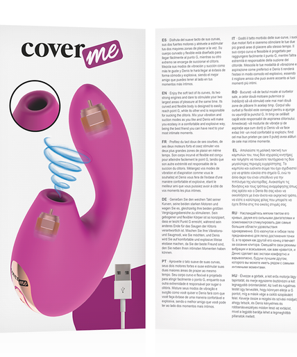 COVERME - CLITORAL SUCKER & POWERFUL G-SPOT RUSH VIBRATOR
