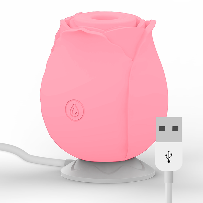 Mia – Rose Clitoris Suction Waves Limited Edition – Pink