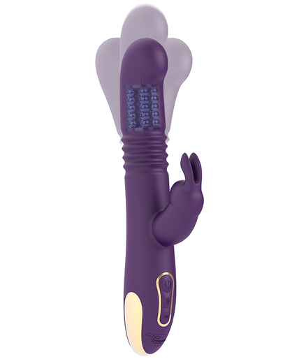 TREASURE - BASTIAN RABBIT UP & DOWN ROTATOR & VIBRATOR + WATCHME REMOTE CONTROL