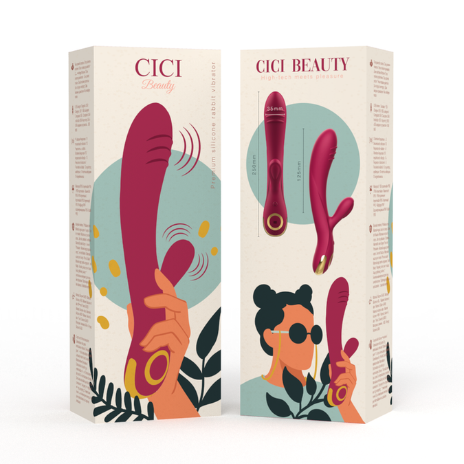 CICI BEAUTY - PREMIUM SILICONEN Rabbit VIBRATOR