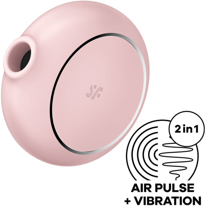 Satisfyer – Pro to Go 3 Double Air Pulse Stimulator & Vibrator Pink