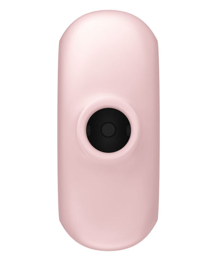 SATISFYER - PRO TO GO 3 DOUBLE AIR PULSE STIMULATOR & VIBRATOR PINK