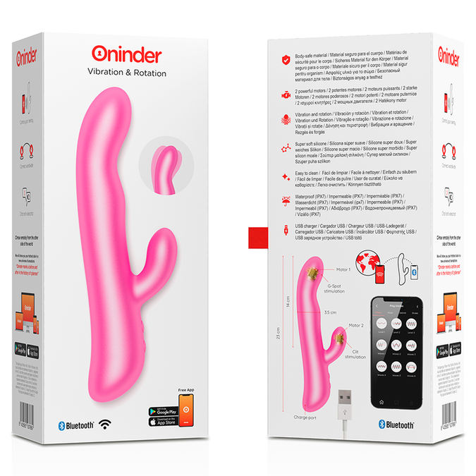 ONINDER - OSLO TRILLING & ROTATIE ROZE - GRATIS APP
