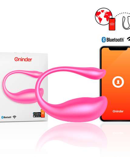 ONINDER - NAIROBI VIBRATING EGG PINK - FREE APP