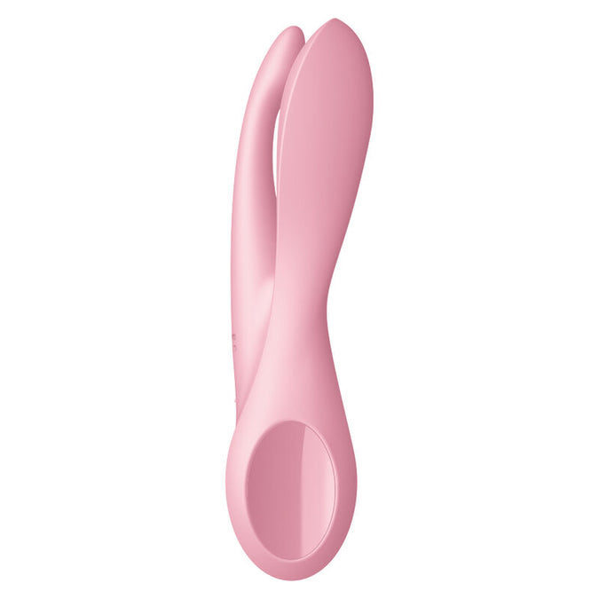 SATISFYER - THREESOME 1 VIBRATOR ROZE